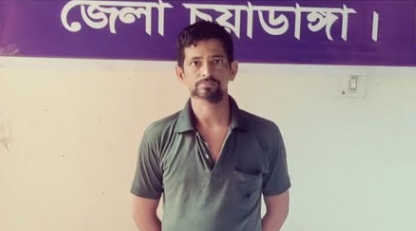 আলমডাঙ্গায় অস্ত্র ও মাদকসহ যুবক আটক