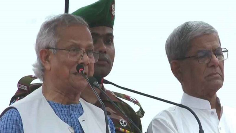 জুলাই শহীদদের জাতীয় বীর ঘোষণা